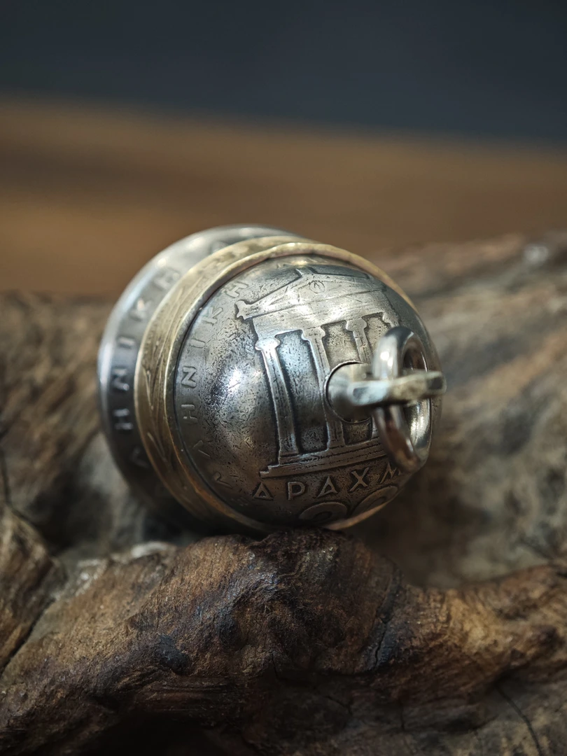 币风堂希腊20德拉马克雅典娜女神铃铛