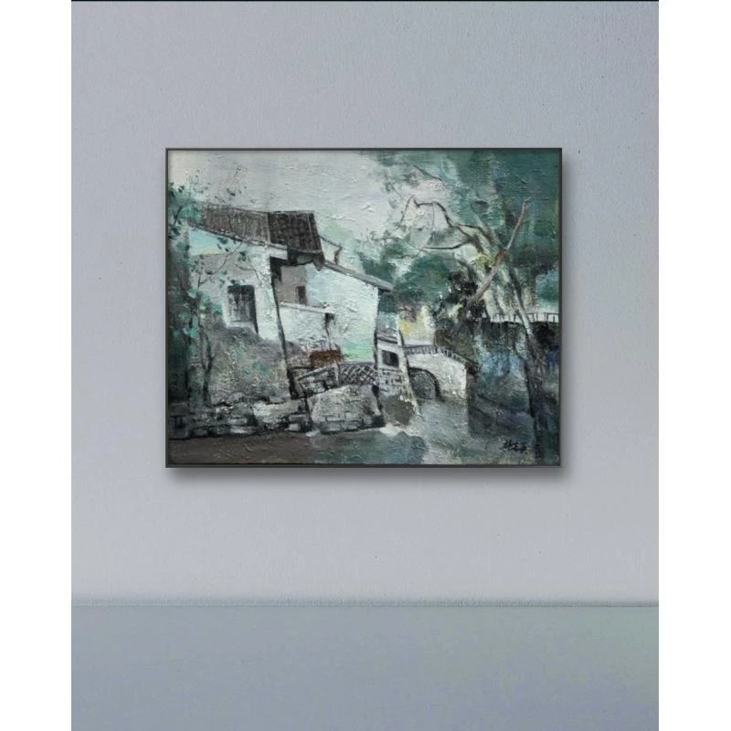 当代手工画油画装饰