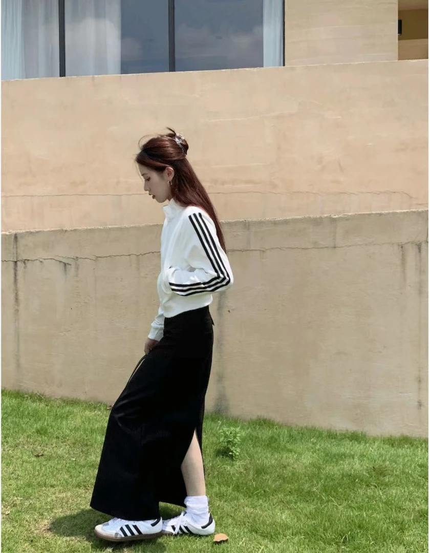 9371高级感半身裙女秋冬新款直筒包臀裙子