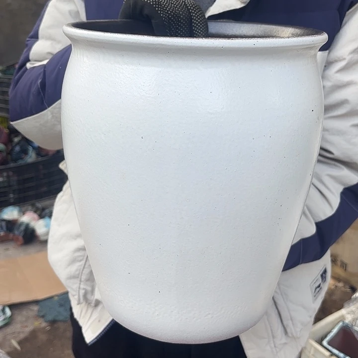 紫砂茶碗大白盆口径25高度31