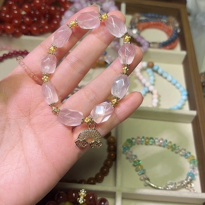 水晶手链未镶嵌金薇薇