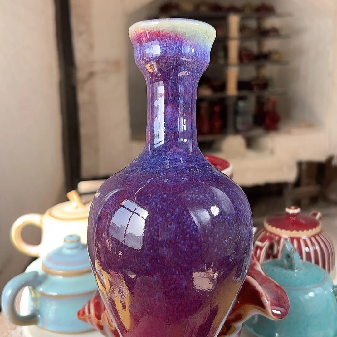 摆件郑家钧窑摆件