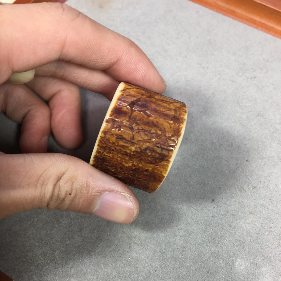 猛犸牙小乳牙扳指手把