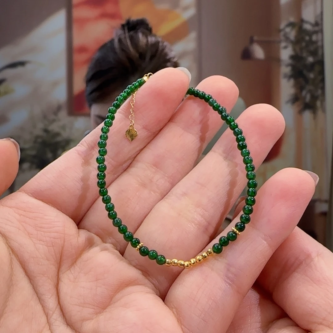 翡翠未镶嵌手链11111111