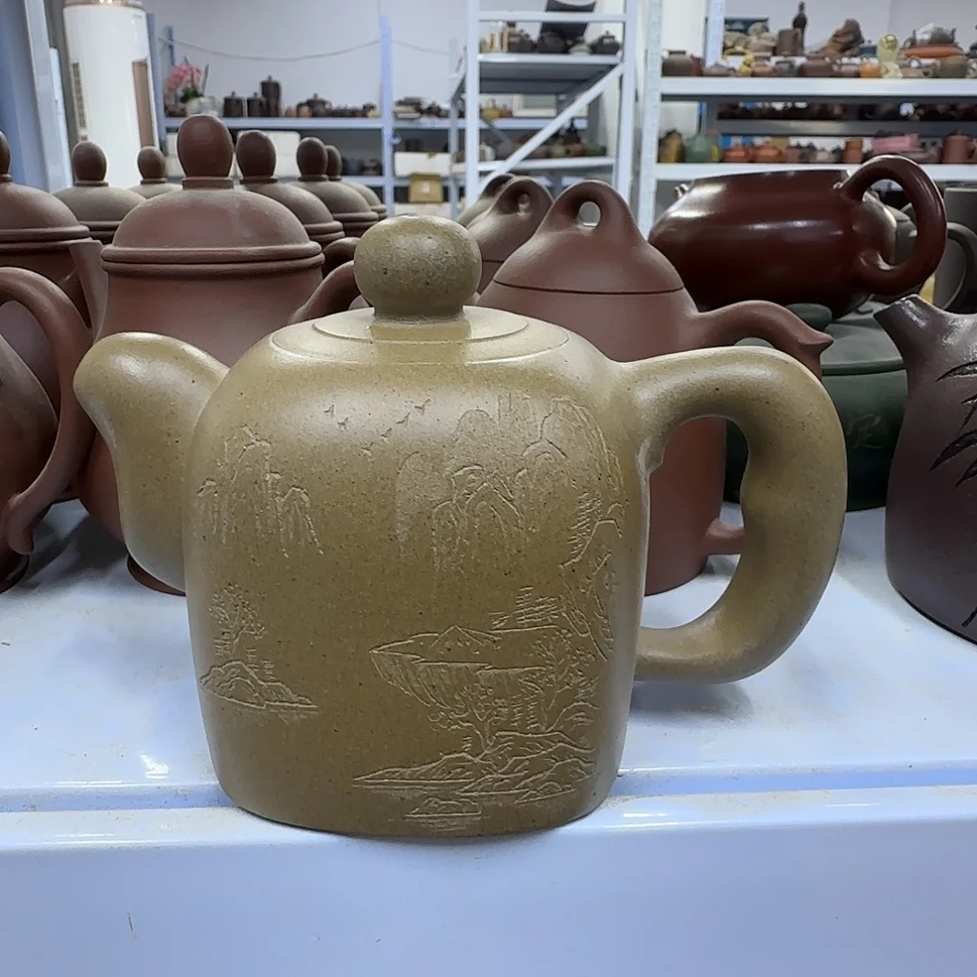 紫砂茶壶宜兴紫砂壶瑕疵处理