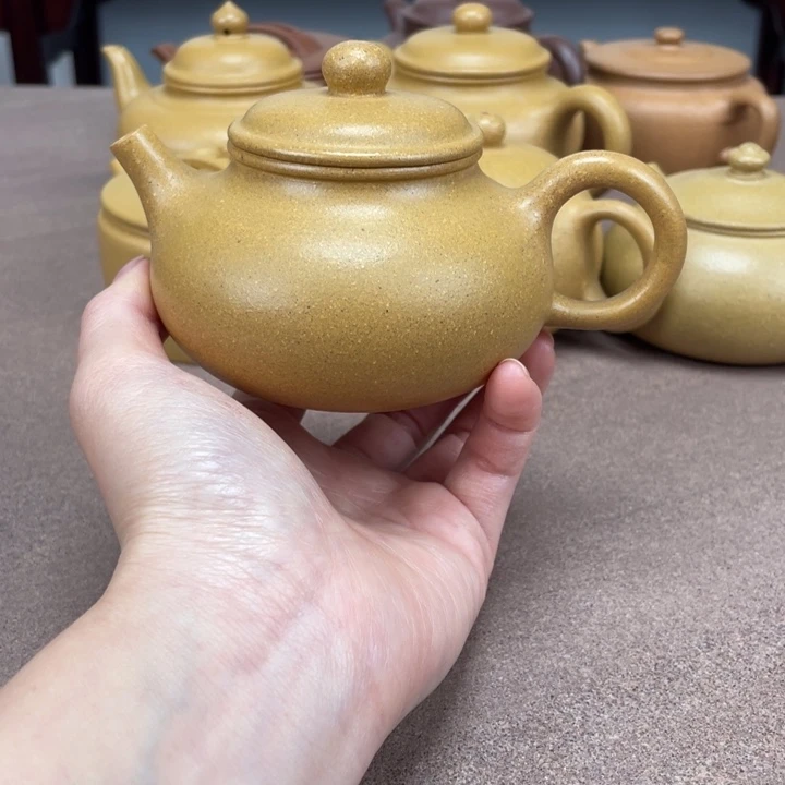 段泥茶壶容天200毫升