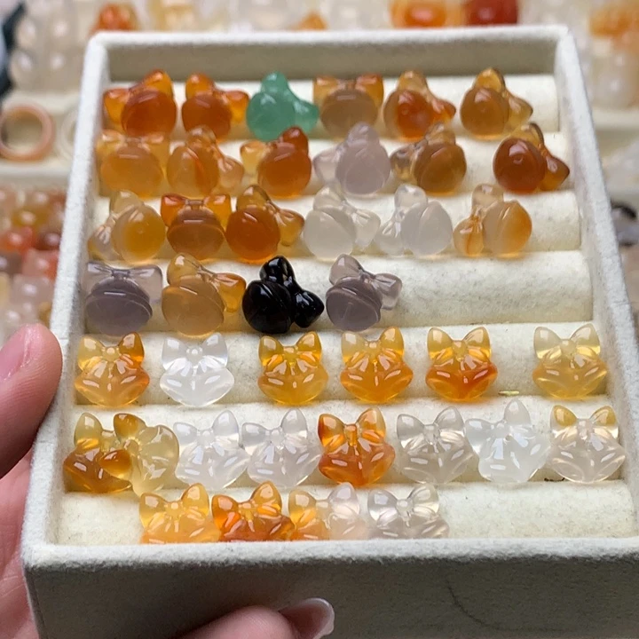 玛瑙/玉髓未镶嵌玛瑙铃铛
