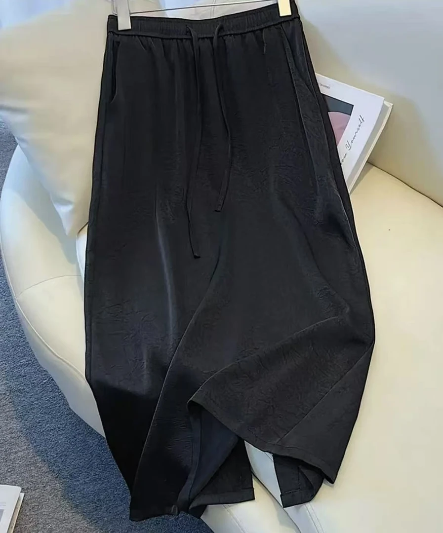 丹宁风百搭不褪色时尚感显瘦半身裙春夏舒适简约松紧腰半身裙