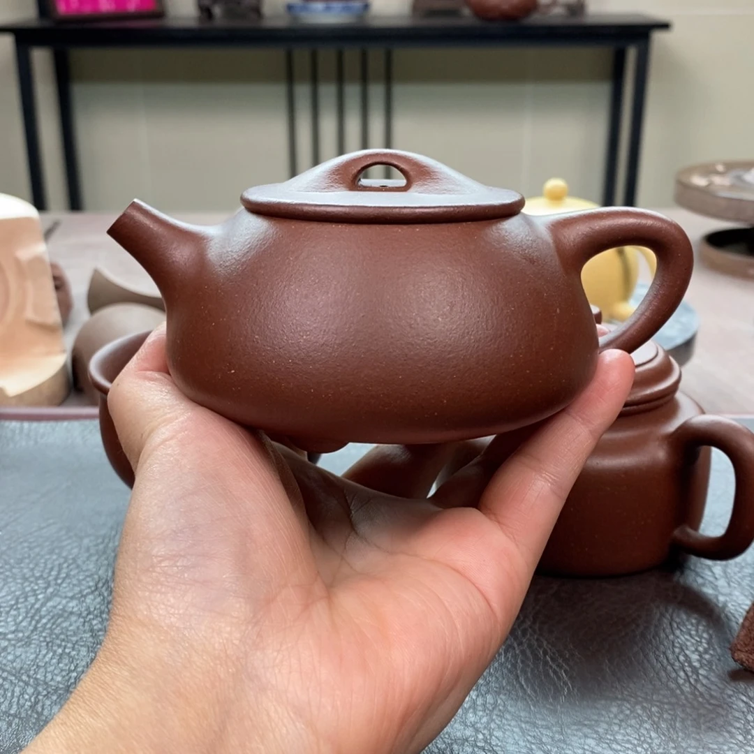 茶壶紫砂底槽清满瓢全手260cc➕底槽清杯子