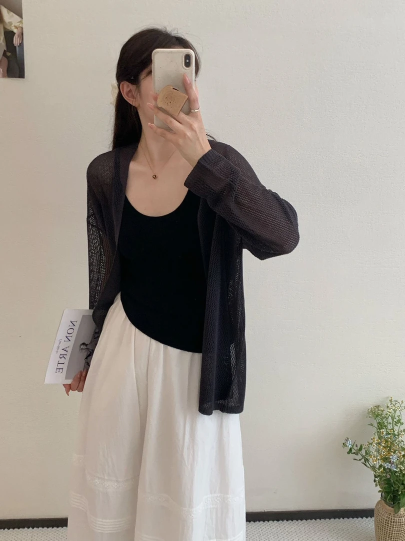 【素简.650111】夏季新款天丝亚麻女装上新时尚针织衫（4.12福利）