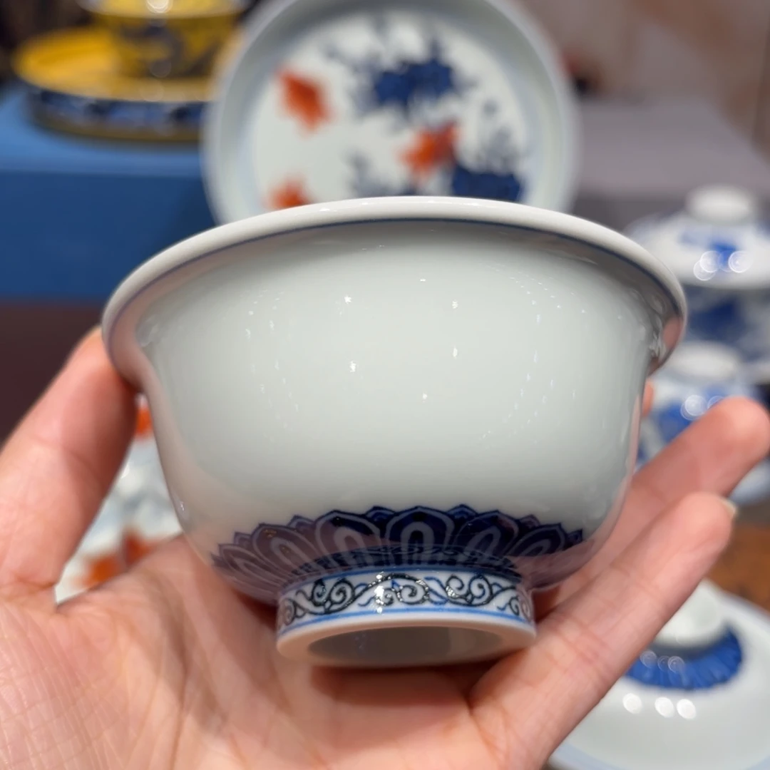 手工手绘陶瓷茶具