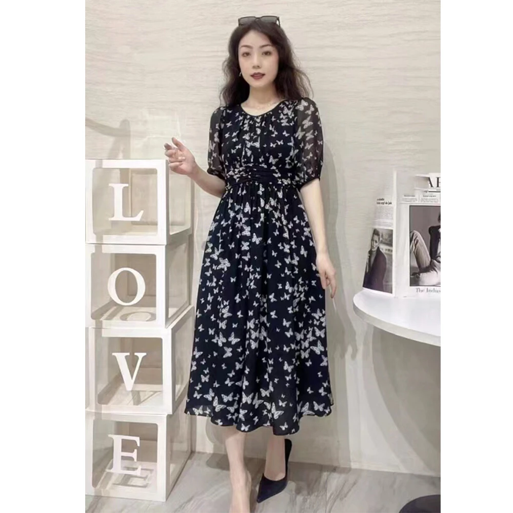 【精选】YANGSHANG 新款休闲显瘦连衣裙 CKK790