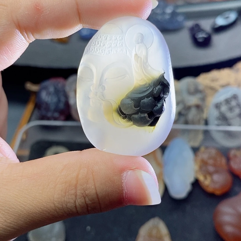 【闪购商品】未镶嵌定制玛瑙吊坠