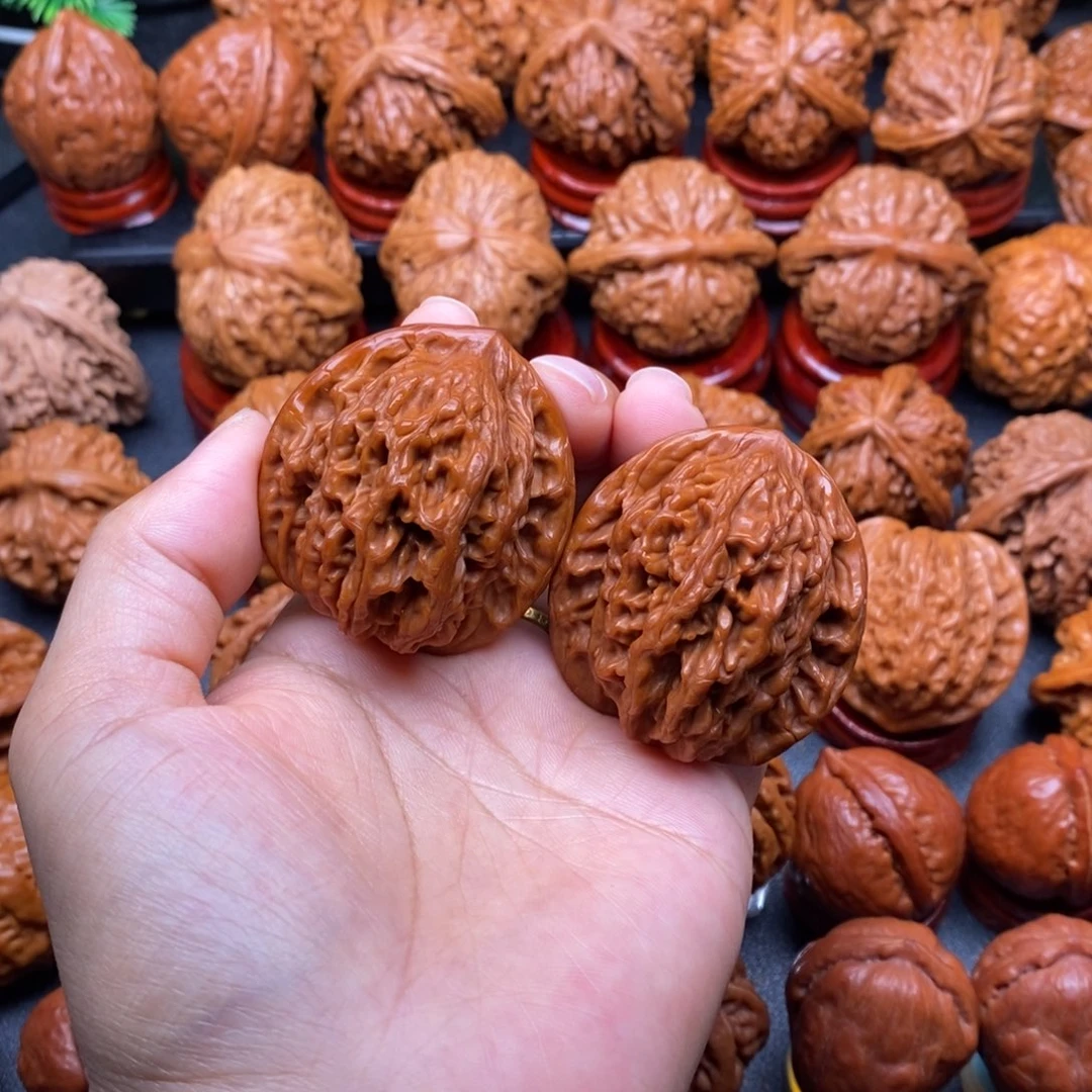 把件文玩核桃41虎头