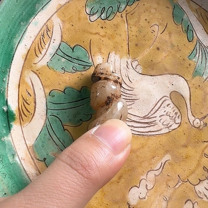 姚***立摆件五大名窑 精品瓷器