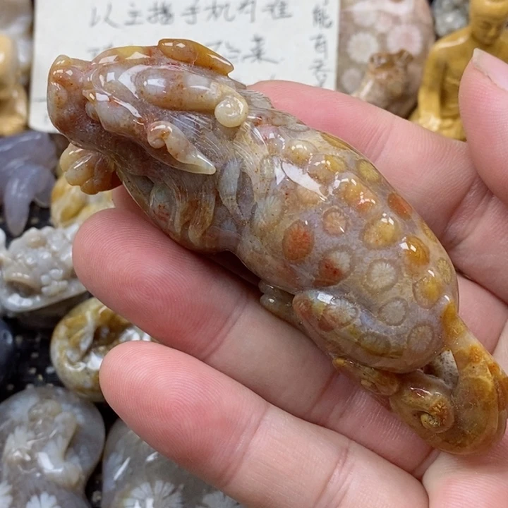 颈饰未镶嵌石英质玉