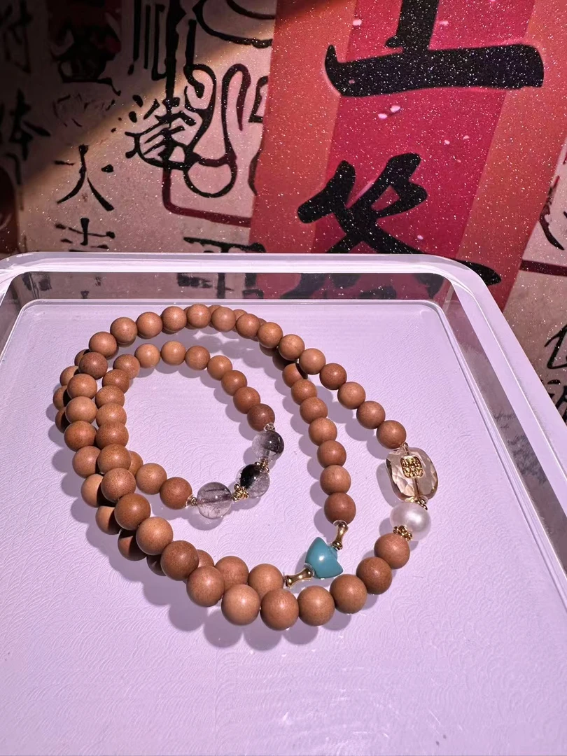 “檀香财”正宗老三檀3圈水晶