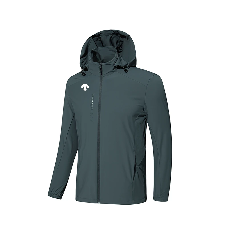 【原单直接拍】迪桑牌男子户外活动防晒衣时尚休闲防晒服潮外套甩货