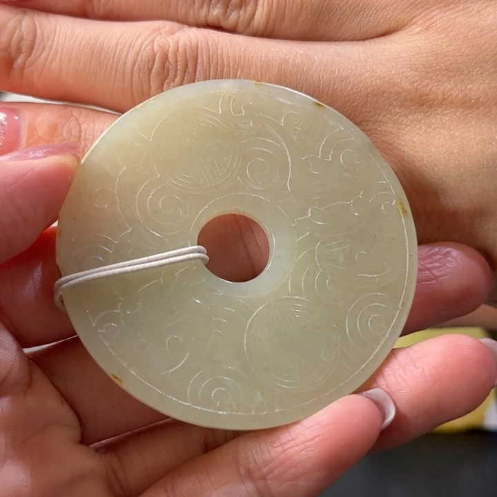 和田玉挂件未镶嵌行*