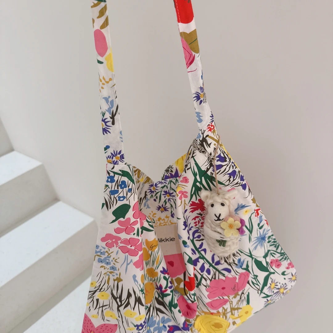 BIKKIE花团锦簇斜挎单肩包新款25夏限定花色