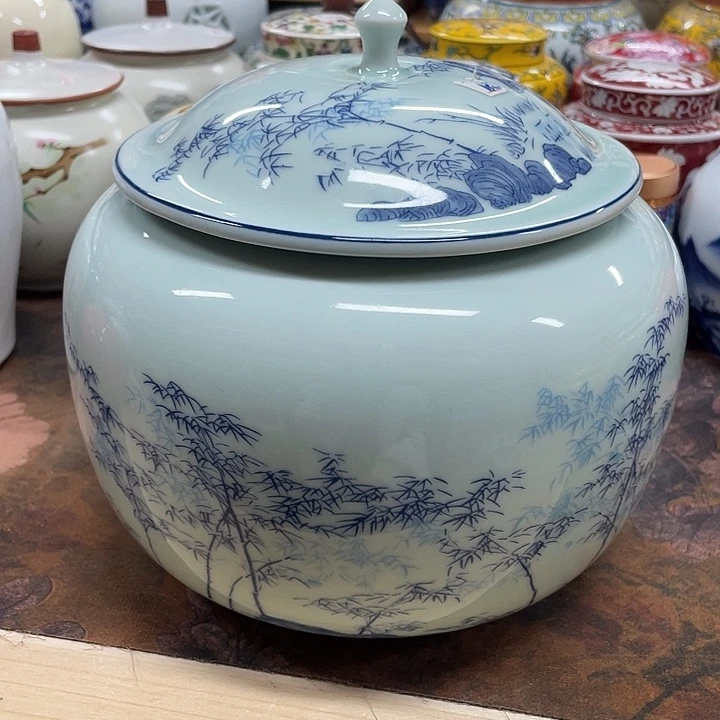 陶瓷罐茶叶罐密封罐储物罐