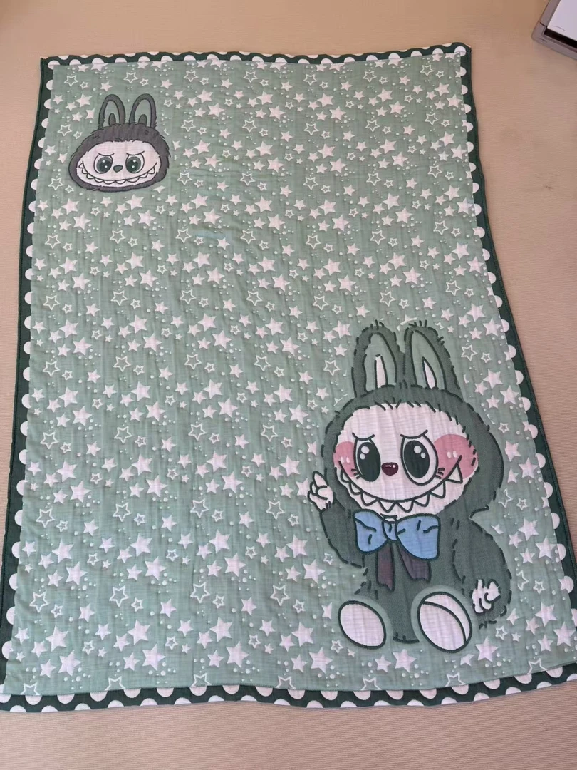 【炫酷拉布布】  150*200cm 单人全棉云朵棉舒适亲肤泡芙被
