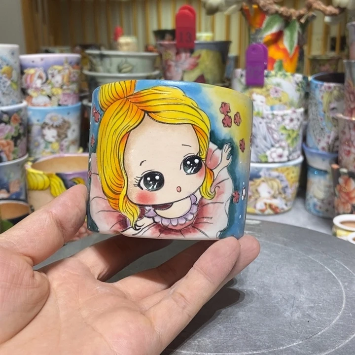 景德镇艺术手绘作品