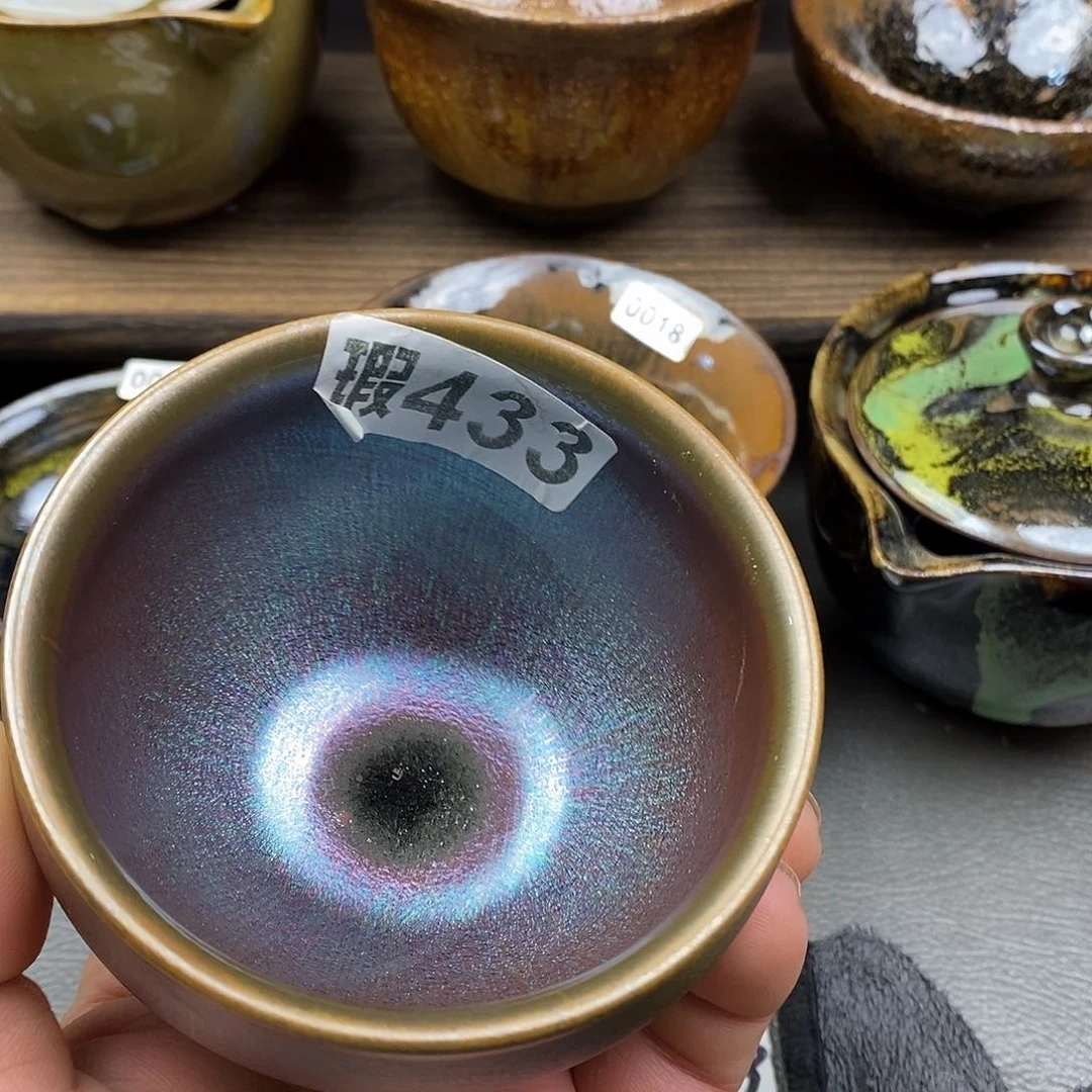 茶盏微瑕建盏主人杯子