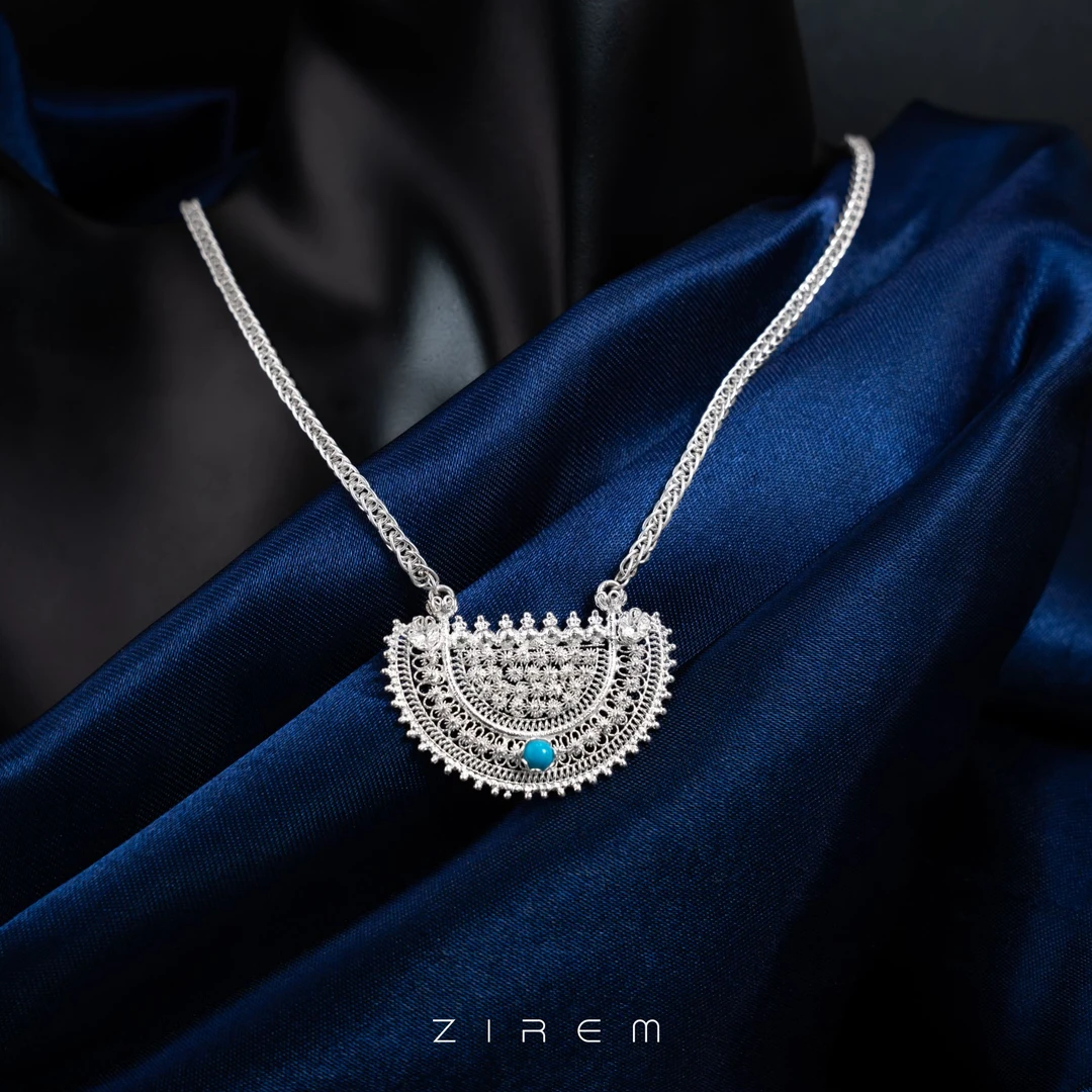 坠链均足银 【预售】ZIREM经典款气质项链