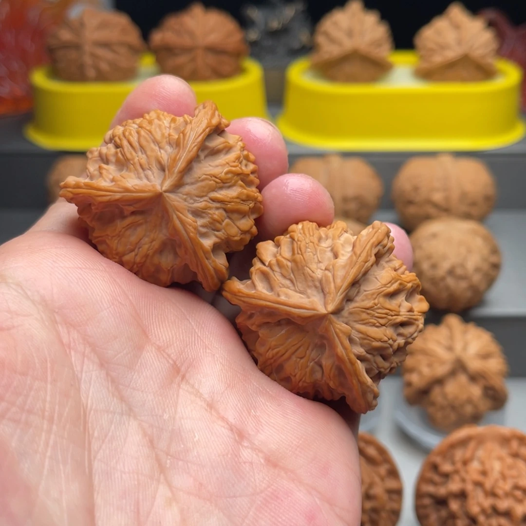 把件文玩核桃40*40*40盘山