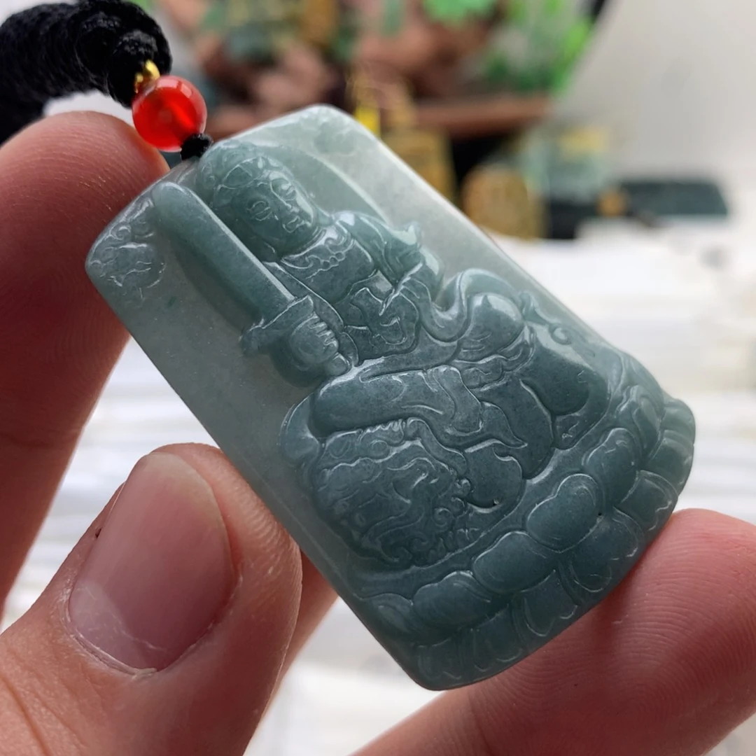 颈饰未镶嵌翡翠文殊