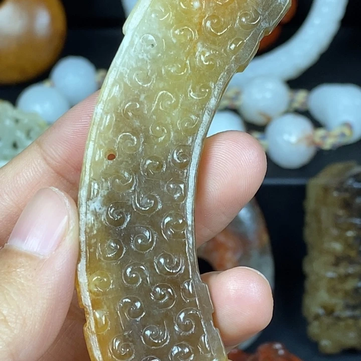 未镶嵌和田玉挂件永***士