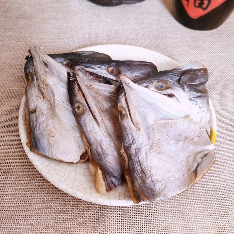 台州特产海鲜干货鳗鱼头干淡鳗鱼鲞干货头温岭现晒鳗鱼骨头
