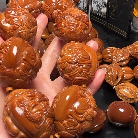 百***善手串/手链橄榄核4.1龙财