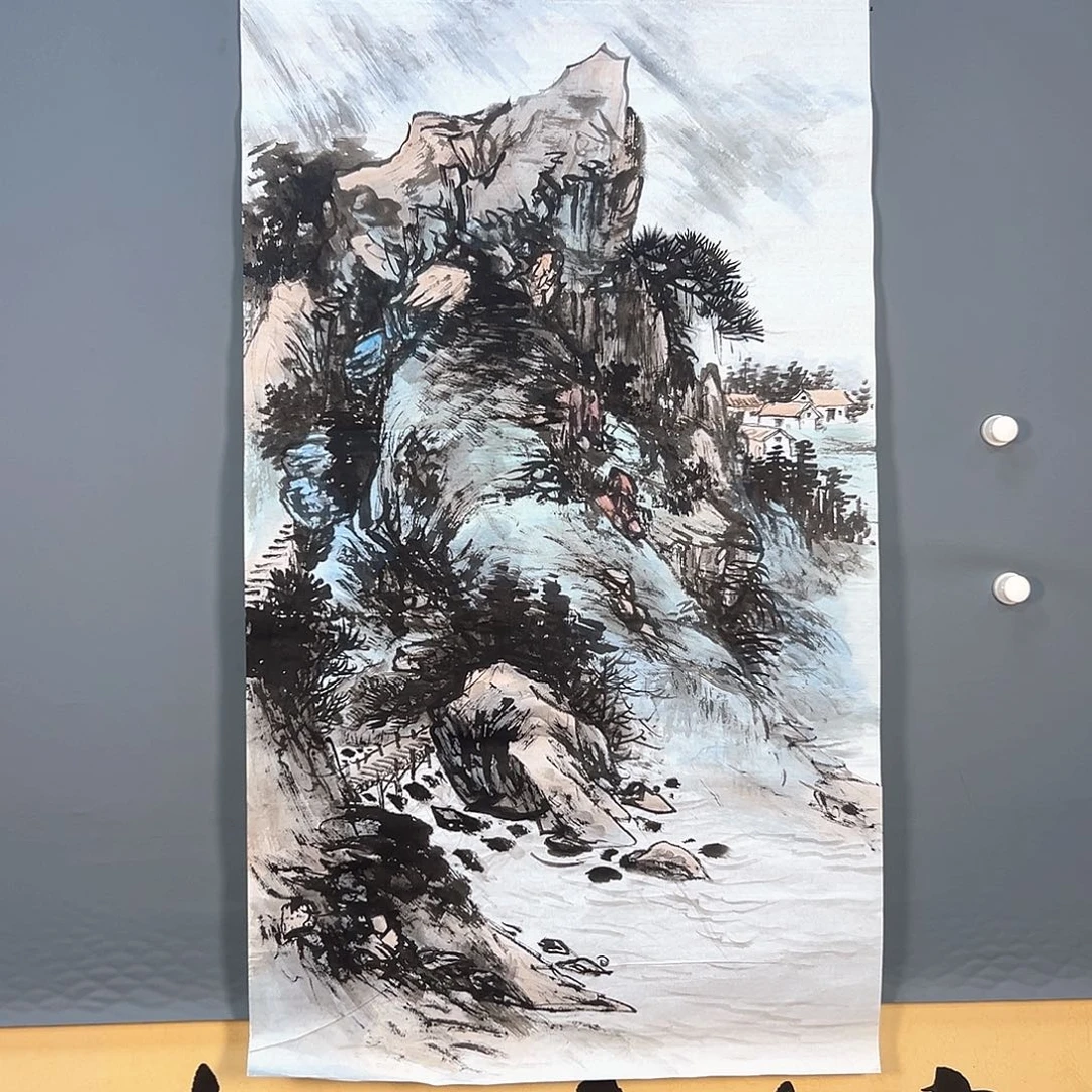 国画227 牡丹一如您飘逸一派