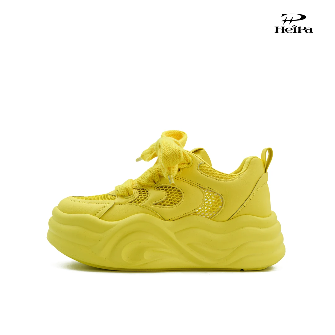 【HeiPa】付小付家2025春季新款厚底带时尚韩版休闲鞋女款