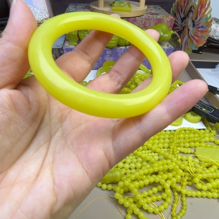 富***镜新疆若羌黄口手镯