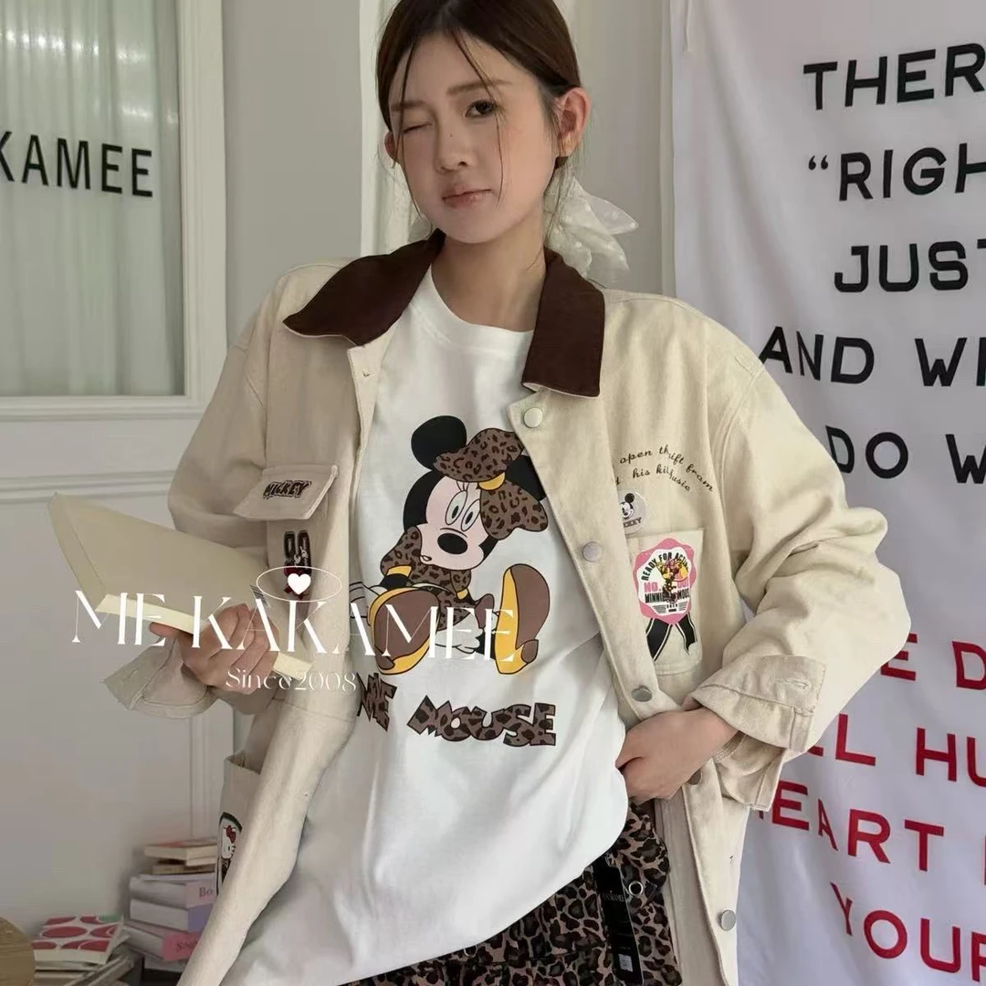 【机车印花】潮酷个性街头韩版时尚外套秋季春秋辣妹设计感