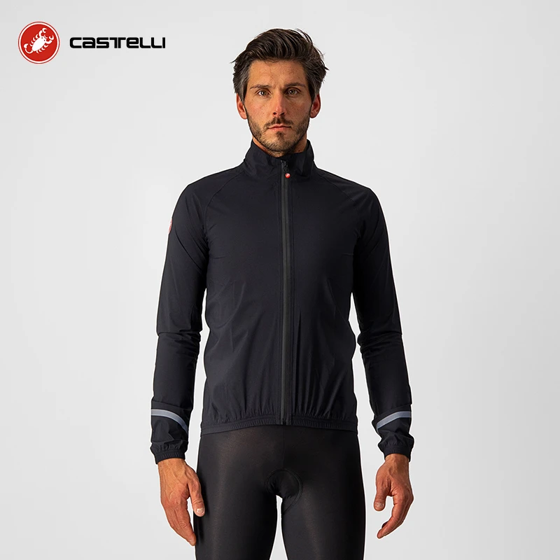 CASTELLI蝎子弹力职业版骑行服防风衣憎水雨衣四季男外套4521500
