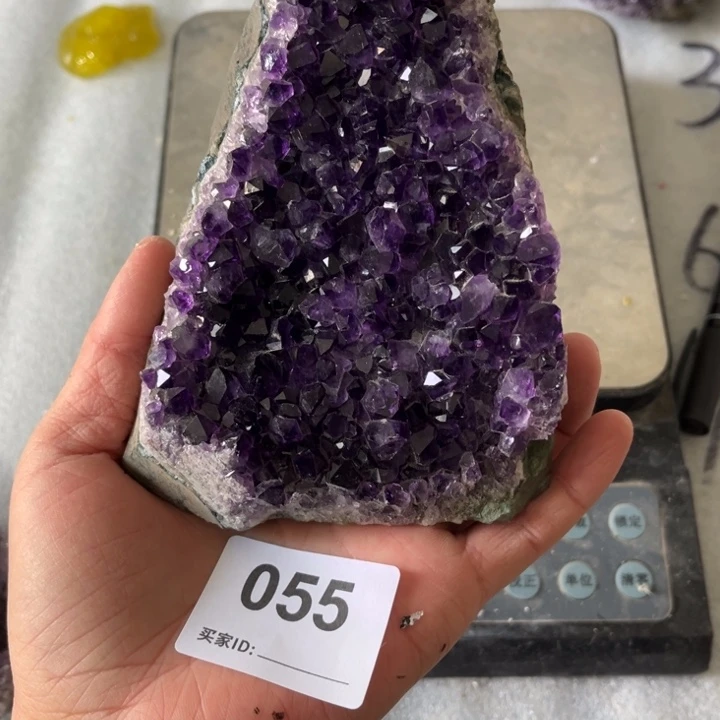 紫晶颈饰未镶嵌秋*长水晶