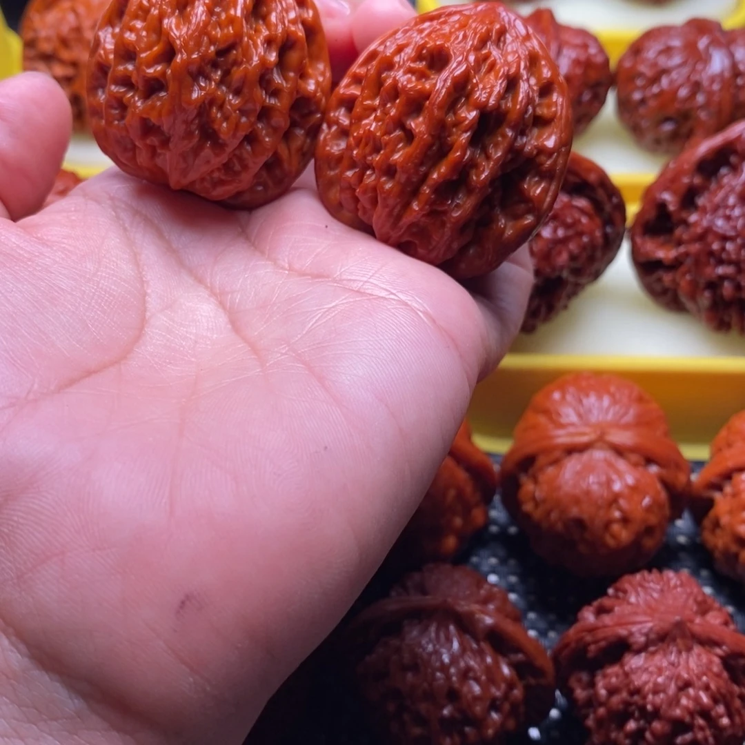 吊坠文玩核桃麦穗虎