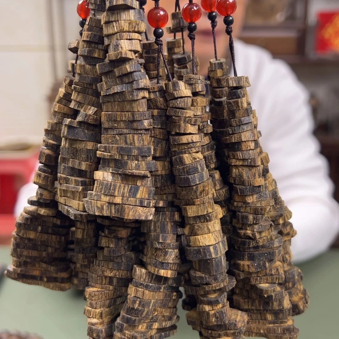 沉香沉香碎屑沉香文创-绿棋楠多样性发一