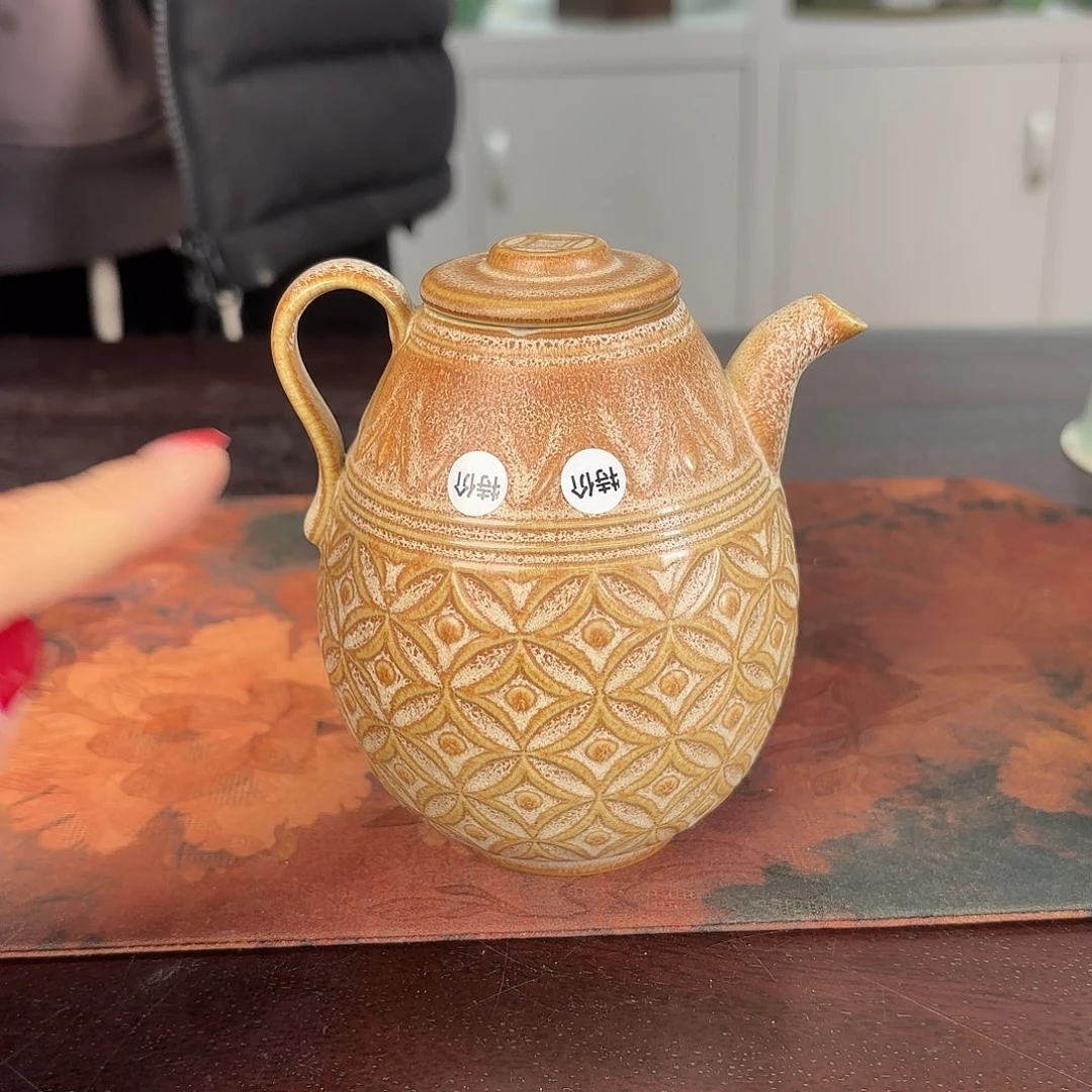 龙泉云间青瓷小米茶器
