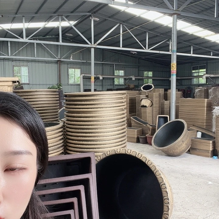 圆形100花盆一个无孔