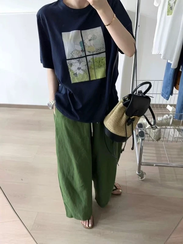 大麦推荐艺塑家重工显瘦短袖