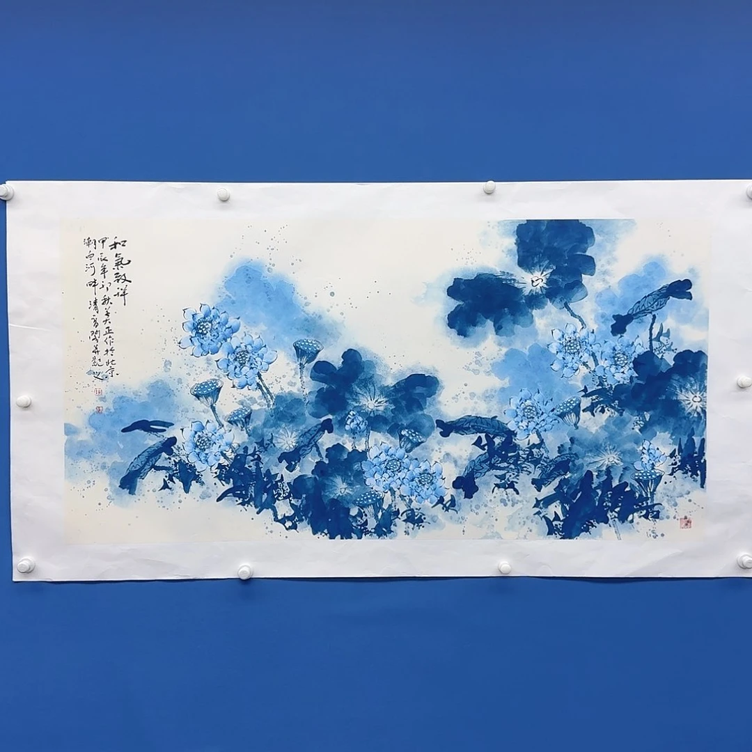 国画多次参加国内外大型