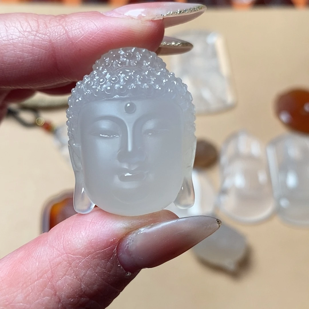 独***行玛瑙/玉髓未镶嵌颈饰