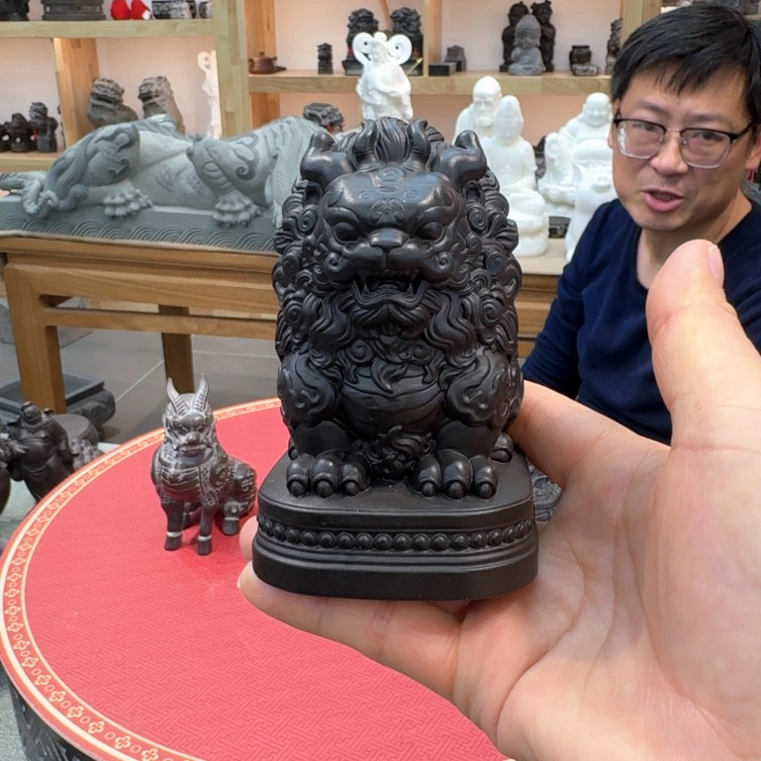 西安石晋錾石雕手工雕刻摆件