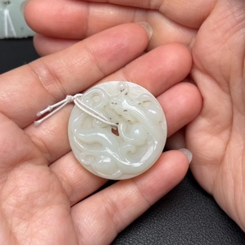 和田玉挂件未镶嵌用****8