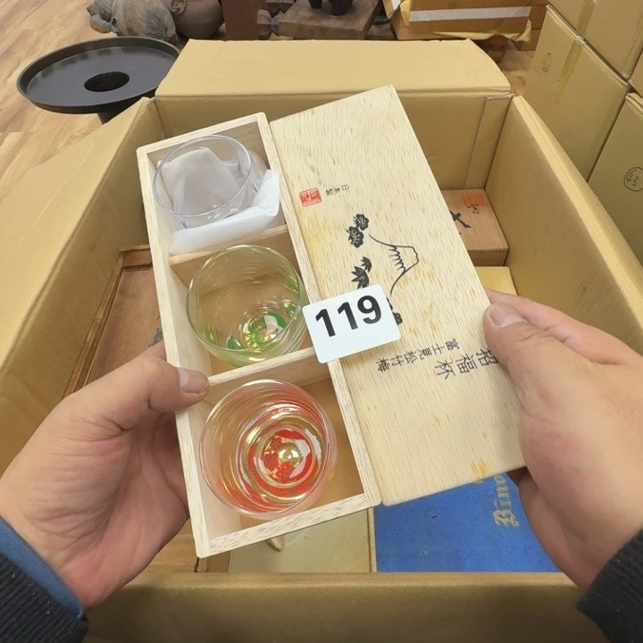 瓷片工艺品摆件瓷器摆件正能量